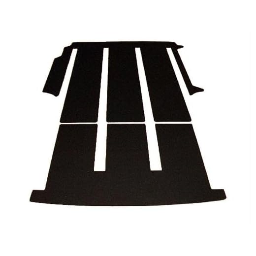 Autix - Juego completo de alfombrillas para maletero para furgoneta Volkswagen T5 (1 puerta corrediza)