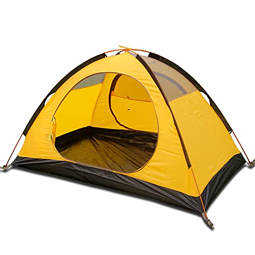 FLYTOP Backpacking 1-2 Person Tent for Camping Waterproof 4 Season Double Layer All Weather Tents for Outdoor Survival Backpack Travel Mountaineering Hiking Climbing - Thumbnail 3