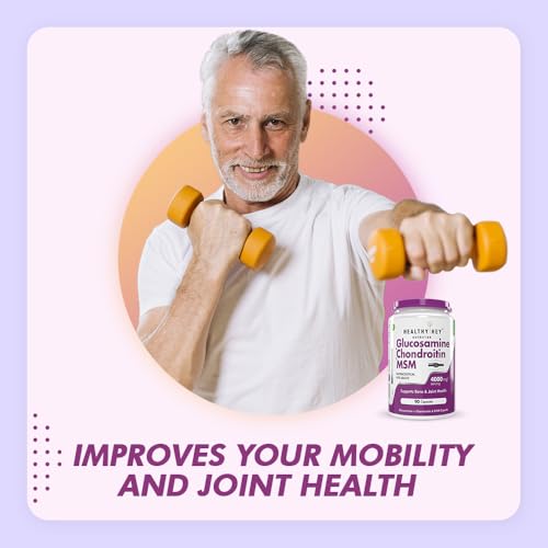 HealthyHey Nutrition Glucosamine MSM - Image 3 of 5