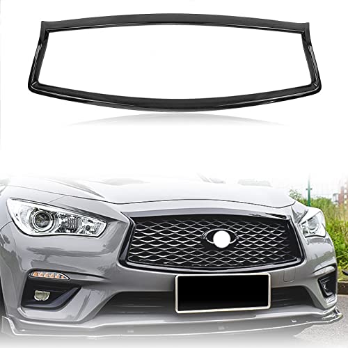 Calandre de Voiture Infiniti Q50 Maille de Pare-Chocs Capot Cadre Lunette 2014-2017