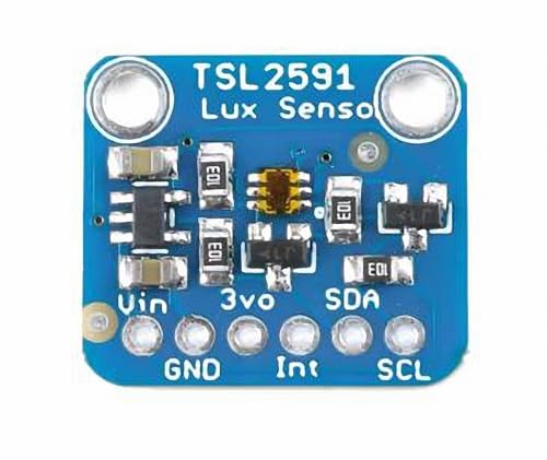2pcs TSL2591 High Dynamic Range Digital Light Sensor Breakout Module - 600,000,000:1 Ratio, Dual-Spectrum Visible/IR Detection, I2C Interface for QWIIC & Arduino - Image 4