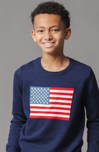 Image of Hope & Henry Girls' Milano Tipped Sweater Dress