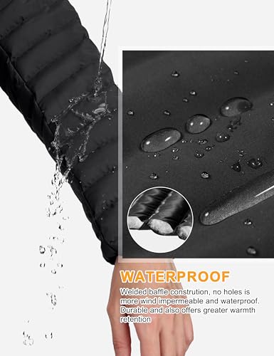 Little Donkey Andy Women's Warm Waterproof Puffer Jacket Hooded Windproof Winter Coat with Recycled Insulation4