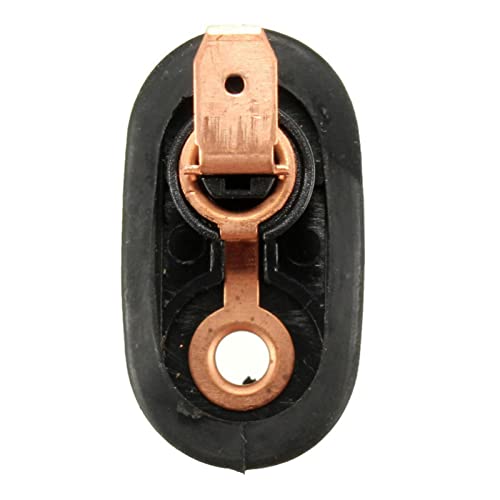 Wenmin Interruptor de Puerta de luz Interior de Coche | Botón de jamba de Puerta Universal para automóvil | Botón de luz de cortesía del vehículo fácil de Instalar, Interruptor automotriz Negro