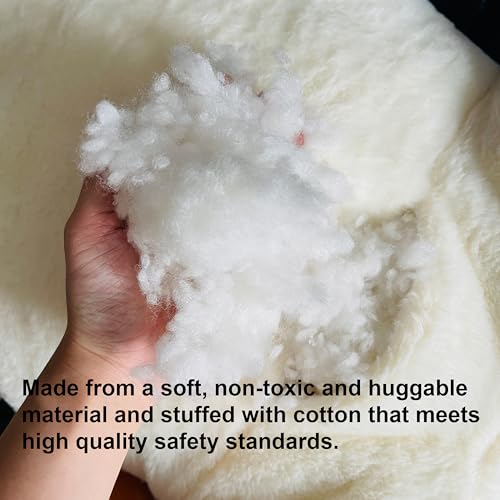 Tanha Goose Plush Stuffed Animals (White, 90cm / 35inch), 1 Pack White Goose Plush, 35.4inch / 90cm - Image 3