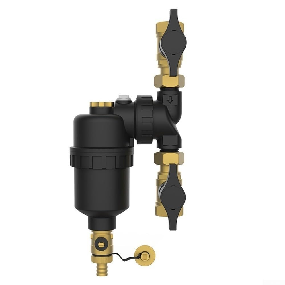 Filtro de agua magnético, prefiltro de sistema de calefacción, removedor de escamas de cobre para calefacción por suelo radiante y protección de calderas (DN25)