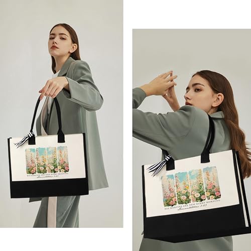 Christian Gifts for Women, Religious Bible Bag Birthday Gifts for Women, 3 Pcs Faith Spiritual Christian Basket for Mom Sister Best Friend Coworker Christian2