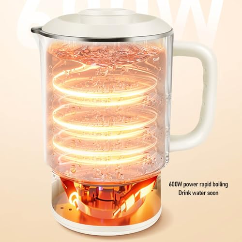 Hervidor eléctrico portátil de 600 ml para viaje miniatura 3