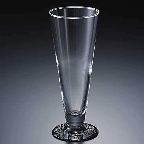Set de 2 vasos Pilsner decorados dorado y plata miniatura 5