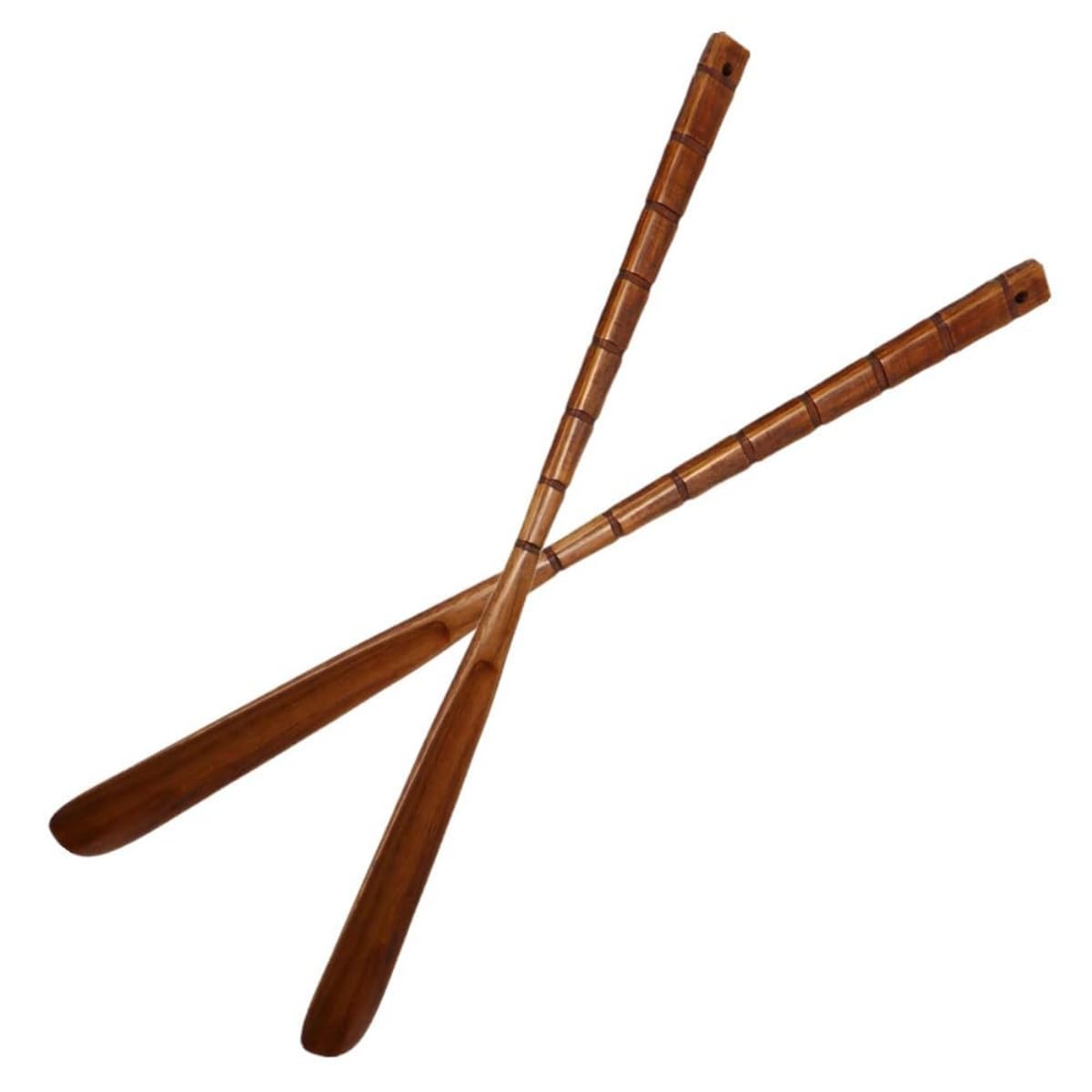 McMola Long Handled Wooden Shoehorns- 20in Wooden Long Handle Shoe Horn for Seinors Men Boot Jack Shoe Helper for Women