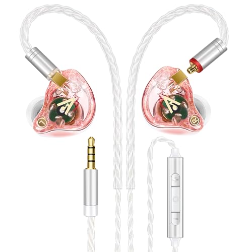 Image of Audiovance Vibes 202M HiFi Wired Earbuds in-Ear Monitor Headphones with Mic