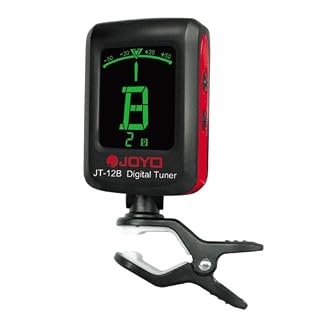 JOYO JT-12B Mini accordeur digital à clipser pour chromatique, basse, guitare, ukulélé et violon - Les Beatles, Paul McCartney, John Lennon, RIngo Starr, George Harrison
