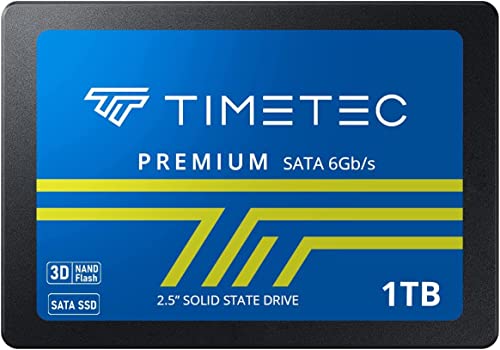 Timetec ^ SSD 1TB 2.5C` SATA3 6Gb / b 3D TLC NAND