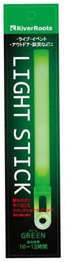 RiverRoots Light Sticks, Green, 7.5In, 12 Hour Duration (Pack of 12)
