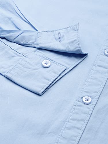 Image of The Indian Garage Co Men Slim Fit Solid Full Sleeves Cutaway Collar Casual Shirt