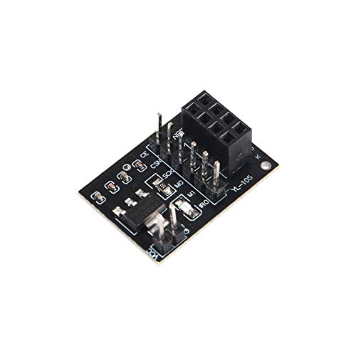 Melife 3 Set Nrf24L01+Pa+Lna Rf Wireless Transceiver Module With Sma Antenna 2.4 Ghz + Nrf24L01 8 Pin Socket Breakout Adapters Compatible With Antenna Lky67 #TOP2