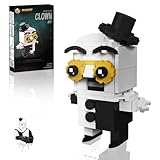 Art The Clown Building Block Toy, Mini Terrorist Model Set with Yellow Glasses, Collection of Classic Movie Action Figure Toys, 6+Birthday, for Boys and Girls(102 PCS)