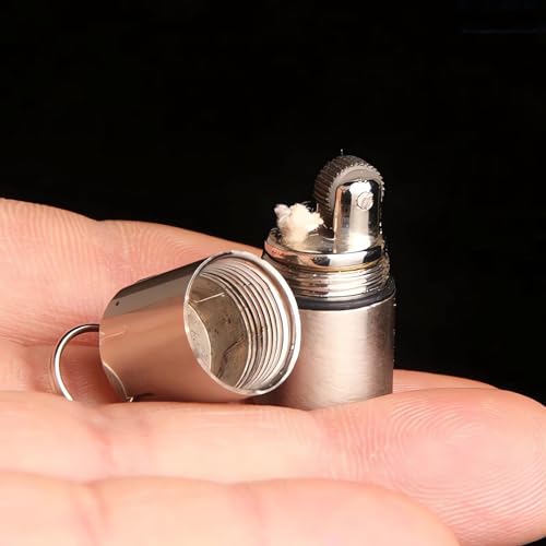 Encendedor pequeño de keroseno portátil mini metálico miniatura 5