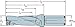 Sandvik Coromant 880-D5400L50-04 Corodrill 880 Indexable Insert Drill, 880.L-04 Tool Style Code, 1.969" Shank, 50 mm Shank Diameter (Pack of 1)
