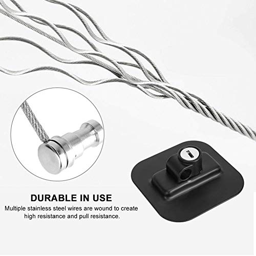 Dual-Mode Fridge & Cabinet Lock Set - Key + Resettable Combination, Childproof for Refrigerators Freezers, Drawers Home Offices - Image 2