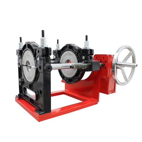 HayWHNKN HDPE Butt Fusion Welding Machine Manual Pipe Fusion Welder Machine 2 Clamps Pipe Welding Machine 2.48