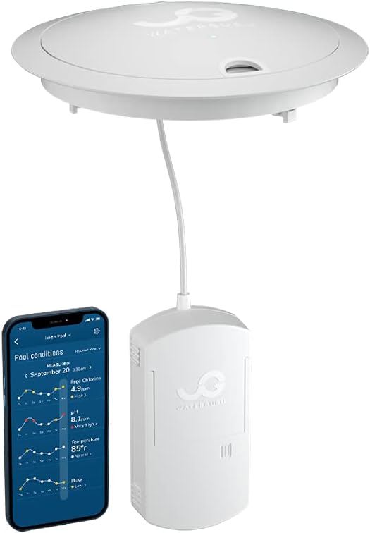 Buy WaterGuru Sense Smart Pool Monitoring System Chlorine & pH Pool