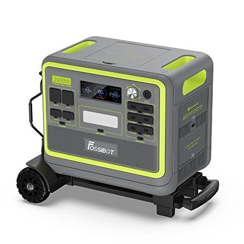 FOSSiBOT F2400 - Carro Plegable con Ruedas, Ligero, Compacto, de Carga, para Viajar, Acampar y Desplazarse