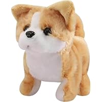 Amazon.co.jp: ZYUZES トイプードル 電動ペット犬 動くぬいぐるみ