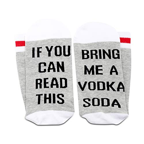Novelty Cocktail Drinking Gift If You Can Read This Bring Me A Soda Socks For Soda Lover3