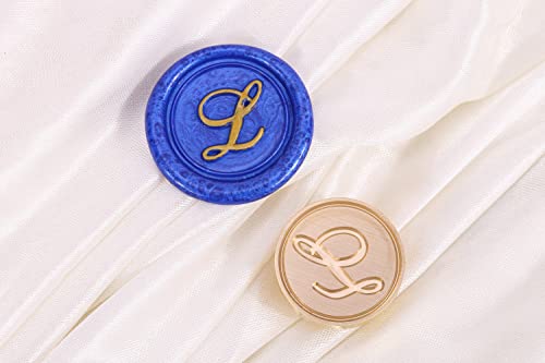 Letter L Wax Seal Stamp, Yoption Vintage Retro Brass Head Wooden Handle Alphabet Letter L Classic Sealing Wax Seal Stamp (L) #TOP4