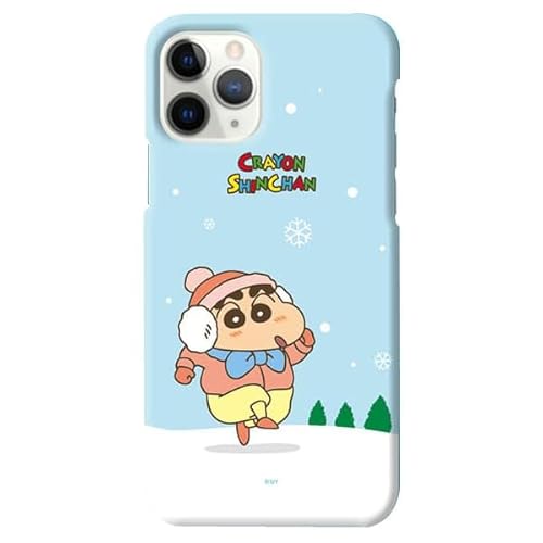 iPhone16e 用 クレヨンしんちゃん 薄型 スリムハードケース 【日本国内から発送】 CrayonShinchan Winter S1 Slim Case アイフォン 16e 対応 PC ポリカーボネート キャラクター カバー Type3 しんちゃん