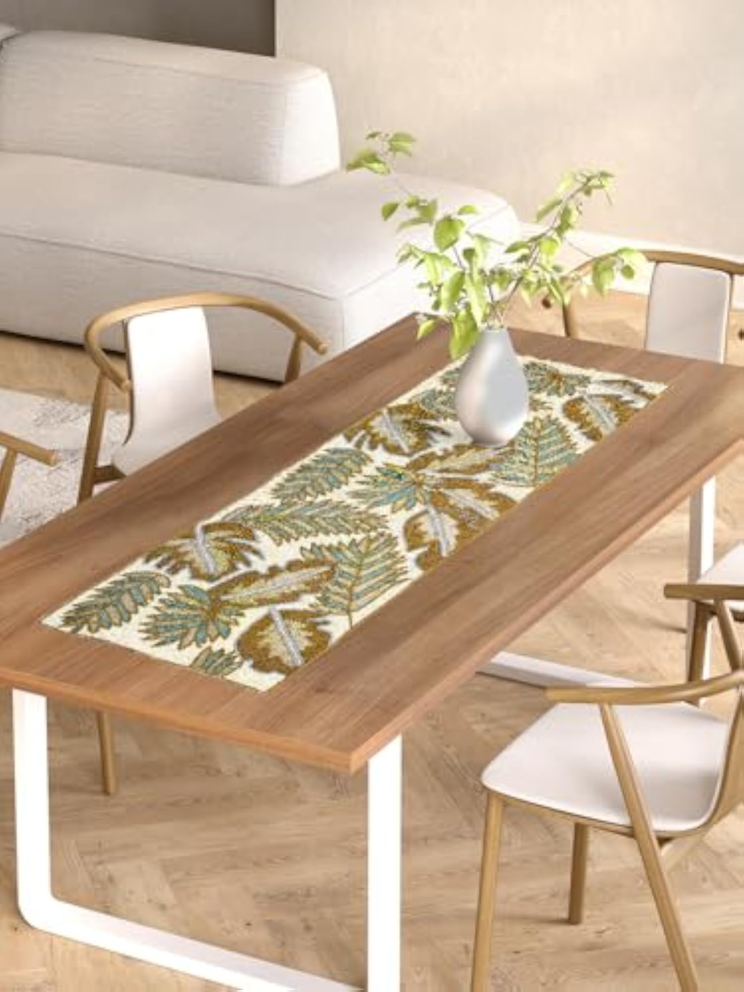 Premium Handcrafted Beautiful Beaded Table Runner