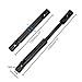 2Pcs Steel Crawler Drive Shaft CVD 110-155mm for 1/10 Scale Models RC Car SCX10 90021 90028/RC4WD/TAMIYA CC01/D90 (Black)