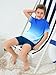 Haloumoning Boys Gradient Rash Guard Swim Shirt Short Sleeve UPF+ 50 Sun Shirts for Kids Rashguard Water Shirts