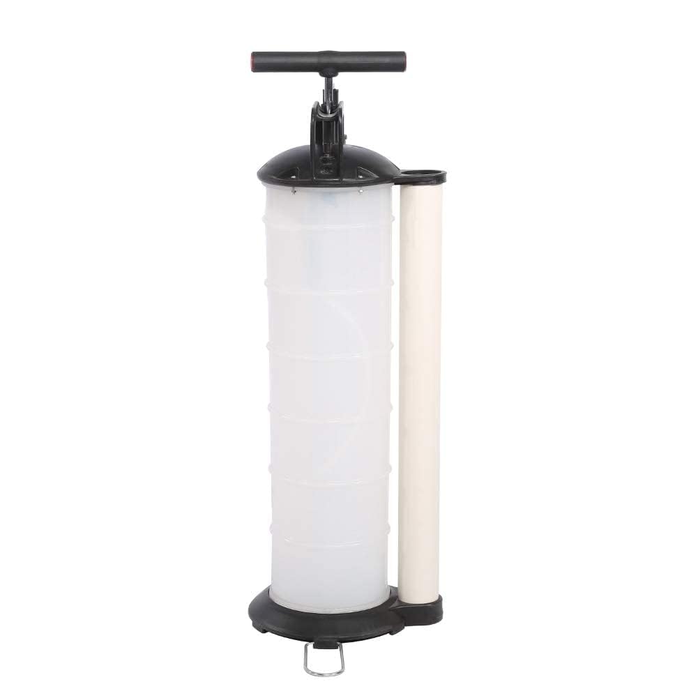Ejoyous Bomba Manual de Extracción de Aceite, 7L Aceite Líquido Extractor Bomba de Transferencia Vacío Bomba de Mano Bomba de Extracción de Líquidos con Manguera para Coche Motocicleta Motor de Barco