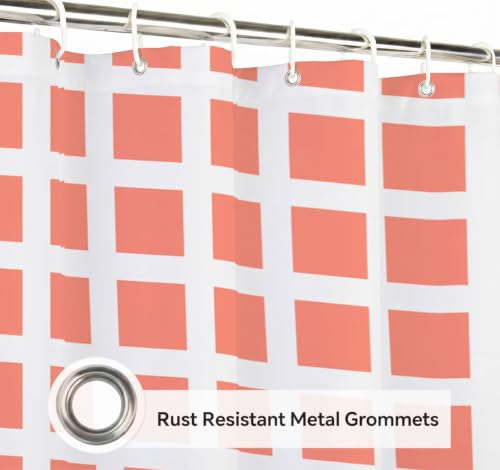 Rideau de douche anti-moisissure et imperméable lavable en machine - 5