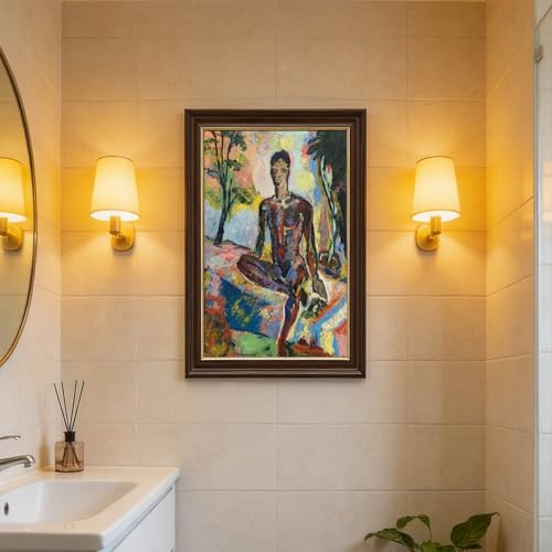 Impression giclée expressionniste Beauford Delaney avec cadre à suspendre - 7