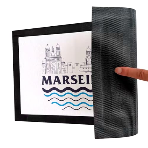 Paillasson Blanc Marseille pour entrée au style sudiste et convivial - 5