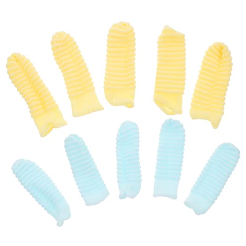VICASKY 10Pcs Finger Toothbrush for Dogs Cats Cleaning Tool for Small to Large Pets Lightweight Easy to Use Durable Design for Fresh Breath Oral