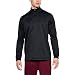 Under Armour Men's Armour Fleece 1/2 Zip, Black (001)/Black, Large