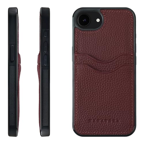 HANATORA for iPhone 17e 16e �P�[�X �{�v �ϏՌ� �o���p�[�^ �X�}�z�P�[�X �X�}�z �X�g���b�v �t�� �V�������N���U�[ �M�t�g ���C�� CPGGZ-16e-Wine