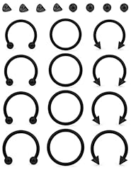 16g,6/8/10/12mm,black