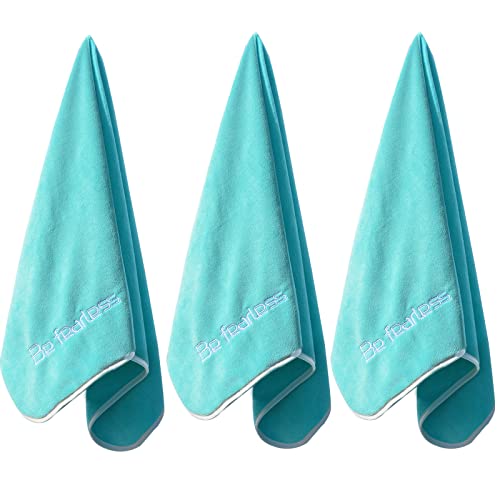 Image of Microfiber Gym Towels Bigger Size Super Soft for Exercise Fitness, Sports