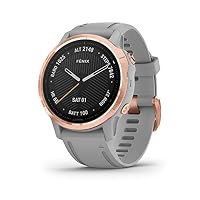 Garmin Fenix 6 Sapphire, Premium Multisport GPS Watch, Features Mapping,  Music, Grade-Adjusted Pace Guidance and Pulse Ox Sensors, Titanium with  Orange Band: Activity Trackers: Amazon.com.au