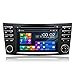 Produktbild SWTNVIN Autoradio, Stereo, passend für Mercedes Benz E-Klasse W211 CLS W219 im Armaturenbrett, 17,8 cm, GPS-Navigator, Doppel-DIN-Haupteinheit, unterstützt Video, Bluetooth, SWC, DVD-Player