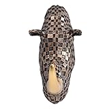 【Design mosaïque contemporain】 : Cette tête de rhinocéros en mosaïque, au motif géométrique distinctif, attire tous les regards et apporte une touche artistique moderne à tout intérieur.