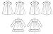 Vogue Patterns V9042 Children's/Girls' Dress Sewing Template, Size CDD (2-3-4-5)
