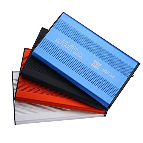 Caja externa para disco 2.5 pulg USB 2.0 a SATA aluminio miniatura 2