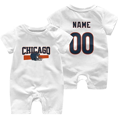 ANTKING Baby Clothes Personalized Custom Baby Name and Number for Boy Girl Gift