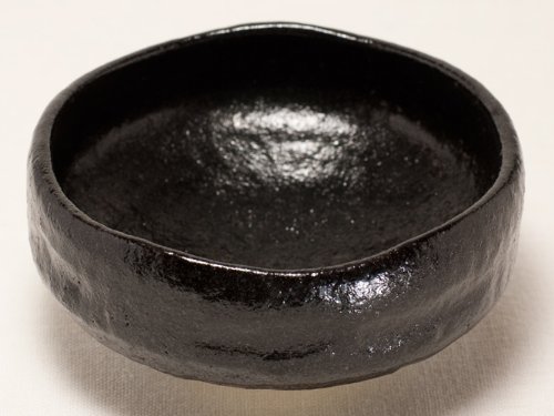 Amazon | 黒楽 馬盥形 平茶碗 | 川嵜和楽 | 抹茶碗 通販